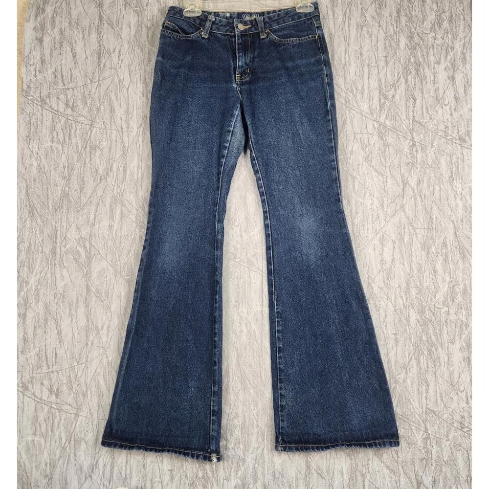 Y2K Vintage Angels Dark Wash Women’s Jeans Size Small Biker Western Hippie Retro